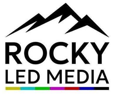 Rocky LED Media โลโก้ บริษัทให้เช่าจอ LED และติดตั้งจอ LED ทั่วประเทศ
