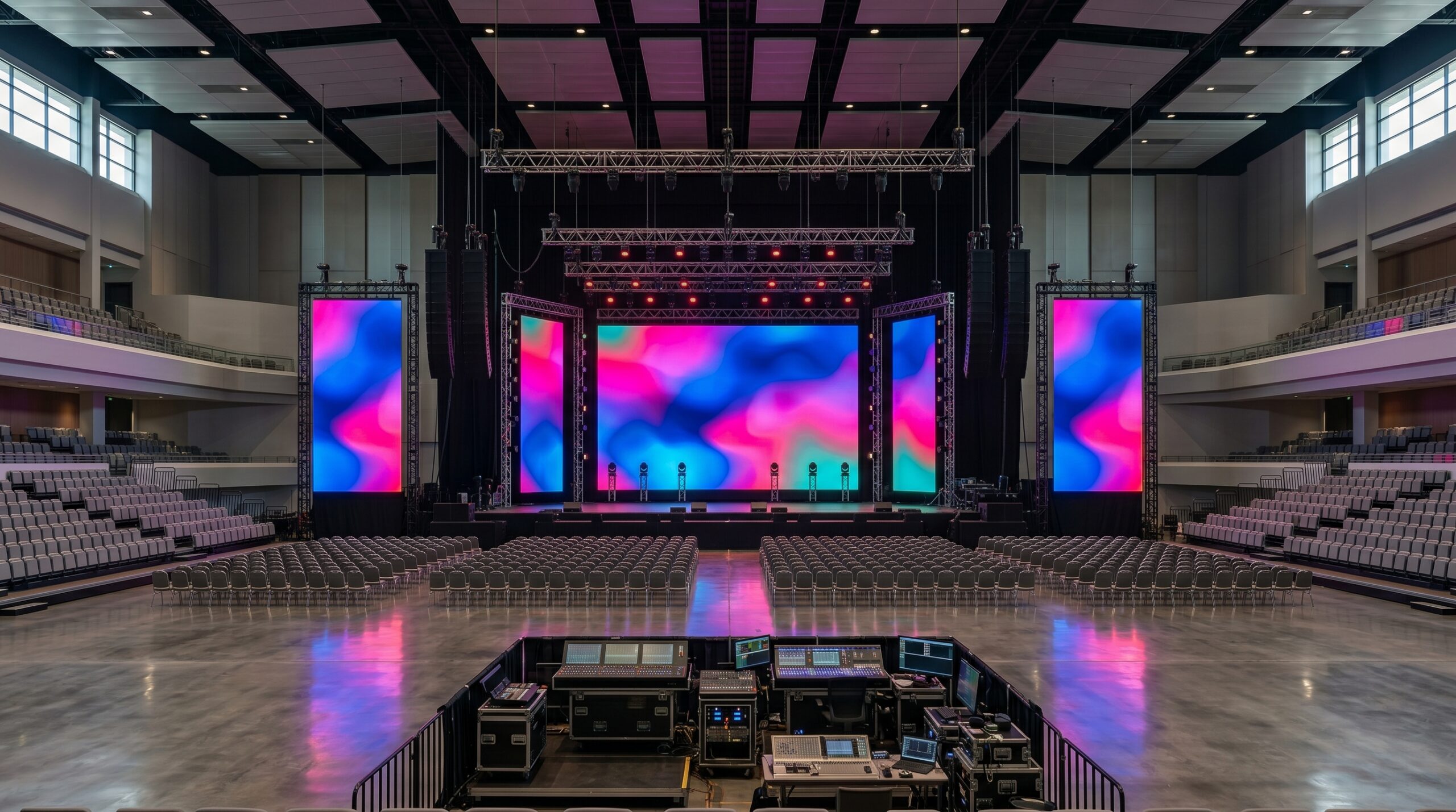เช่าจอ LED เวทีคอนเสิร์ต กรุงเทพ Rocky LED